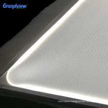 Flat and Solid Acrylic Material Plexiglass Light Guide Panel with high light transmission